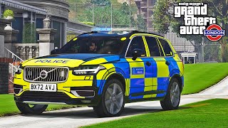 Trying the NEW UK Rumbler Siren  SCO19 Patrol  GTA 5 UK Police LSPDFR Mod [upl. by Ellene]