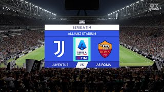 Juventus vs AS Roma  Serie A  1st September 2024 Full Match 4K  FC 24 [upl. by Nilahs799]