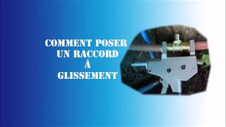 Comment poser un raccord à glissement pour PER [upl. by Derick]