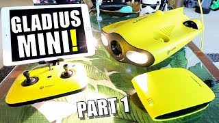 Gladius MINI 4K Underwater FPV ROV Review  Part 1  Unboxing Inspection amp Setup [upl. by Hcirteid]