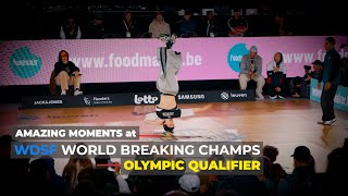 Amazing Moments 🏅 OLYMPIC QUALIFIER at WDSF World Championship Breaking 2023  stance 4k [upl. by Edylc941]