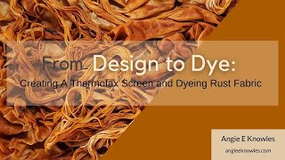 From Design to Dye [upl. by Goodhen]