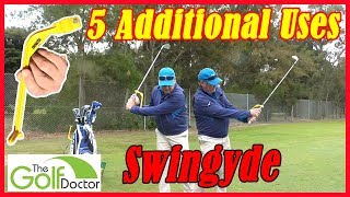 Swingyde Golf Swing Training Aid  5 Drills [upl. by Ysnap]