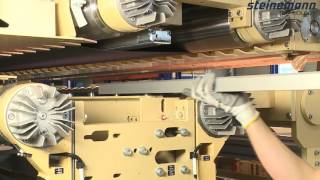 Steinemann instructional videos Install Sprint Platen [upl. by Amalberga]