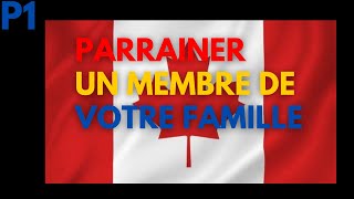 Procédures de parrainer un membre de la famille au canada de 20242026 [upl. by Harihat32]