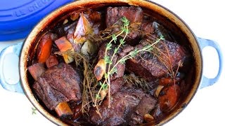 Dinner Recipe Easy Braised Short Ribs by Everyday Gourmet with Blakely [upl. by Angadreme]