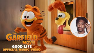 THE GARFIELD MOVIE  quotGood Lifequot by Jon Batiste Official Music Video [upl. by Aelyak]