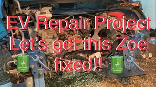 EV Repair project  fixing the reduction gear noise  Renault Zoe ZE40 gearbox repair [upl. by Norraf]