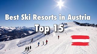 Top 15 Best Ski Resorts In Austria 2022 [upl. by Rogergcam615]