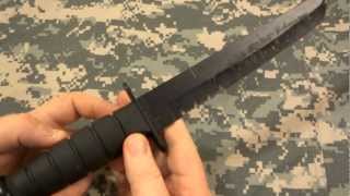 KABAR Tanto  Test and Review [upl. by Wilde]