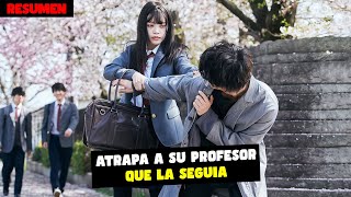 ATRAPA A SU PROFESOR QUE LA ESTABA SIGUIENDO  RESUMENES DE KDRAMAS [upl. by Krever]