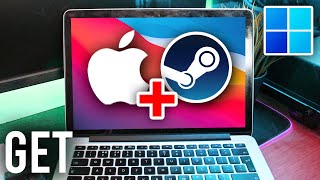 How To Play Steam Windows Games On Mac  Best Method [upl. by Larcher991]