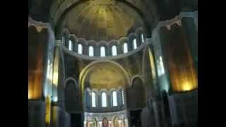 Inside the Cathedral of Saint Sava Belgrade [upl. by Lula]