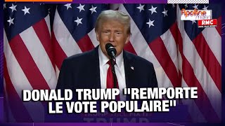 Election USA  Donald Trump revendique la victoire [upl. by Akimal]