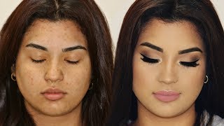 Si yo puedo maquillarme asi TU TAMBIEN PUEDES  tutorial de maquillaje sencillo facil paso a paso [upl. by Ultima575]