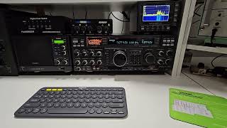 Yaesu FT1000D with Timewave Navigator for FT8 using WSJTX software [upl. by Adnamma587]