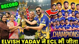 ECL KI TROPHY 🏆 BHI ELVISH BHAI NE APNE NAME KAR LI Elavisyadav winner 🏆 elvishyadav [upl. by Herod]