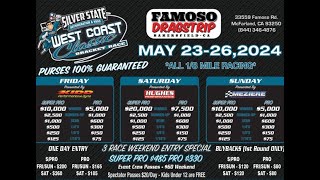 West Coast Classic Bracket Races from Famoso Dragstrip  Meziere Sunday [upl. by Yanel]