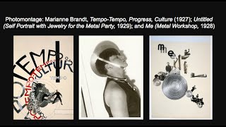 Lecture 7a Bauhaus Part II 47min [upl. by Aminta]