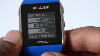 Montre de sport Polar V800  prise en main [upl. by Murdock424]