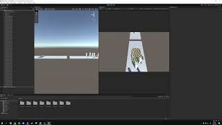 HyperCasual Runner Style Movement using Boids in Unity 3D [upl. by Selbbep]