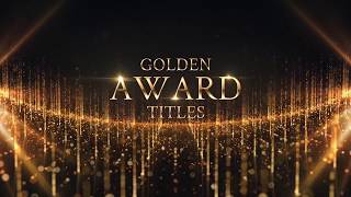 Golden Award Titles amp Awards Music Royalty free media [upl. by Aizirtap]