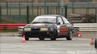 Ford Sierra Cosworth RS500 in drifting competition [upl. by Parker]