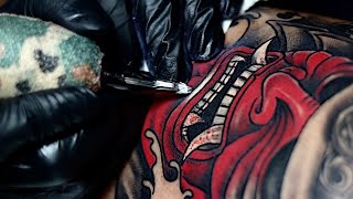 Samurai Tattoo Time Lapse [upl. by Tisman926]