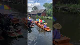 Damnoen Saduak Floating Market Ratchaburi [upl. by Lehcar22]