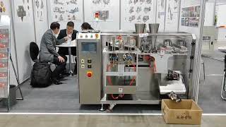 Duplex doypack bag packaging machine zipper bag packing machine mini duplex packing machine [upl. by Good]