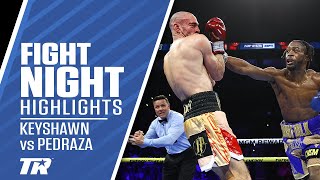 Keyshawn Davis vs Jose Pedraza  FIGHT HIGHLIGHTS [upl. by Nevi]