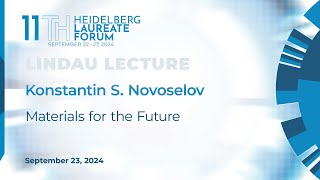 Lindau Lecture Novoselov  September 23 [upl. by Ahsit]