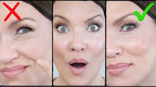 FINE LINES amp WRINKLES amp DRY CREPEY UNDER EYE SKIN is INSTANTLY BETTER with this Trick [upl. by Ethelyn]