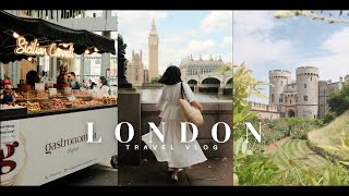 London Vlog  7 Day Itinerary Musttry restaurants afternoon tea castles 🏰 🏴󠁧󠁢󠁥󠁮󠁧󠁿 [upl. by Oisinoid594]