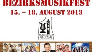 Bezirksmusikfest 2013 in Serfaus [upl. by Joellen524]