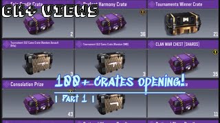 OPENING 100 CRATES with  Smuggy CODM   Call Of Duty Mobile  Part 1 [upl. by Hyacintha748]