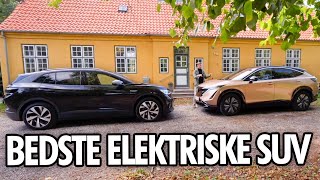 DUEL Volkswagen ID4 vs Nissan Ariya  hvilken en er bedst til 400000 kr [upl. by Hodosh]