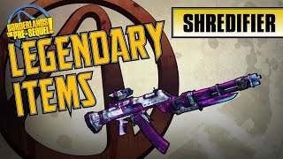 BORDERLANDS the PreSequel  Shredifier Legendary Item Guide [upl. by Zelten886]