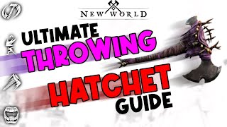 MAXIMIZE Your DPS Uptime With A Throwing Hatchet Build ⚔️New World Throwing Hatchet Guide [upl. by Yhprum72]