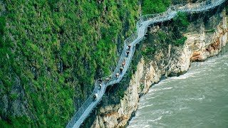 Cantilever Bridge in Gorkha Nepal [upl. by Ibrahim]