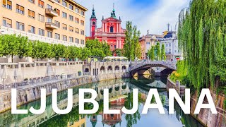 LJUBLJANA TRAVEL GUIDE  Top 10 Things to do in Ljubljana Slovenia [upl. by Persons]