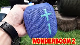 Ultimate Ears WONDERBOOM 2  Bass Sound Test 100 volume [upl. by Lalage984]