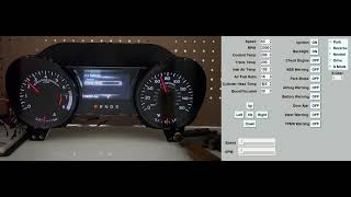 15 Ford Mustang Instrument ClusterGauges for a 50L Coyote Swap Part 1 [upl. by Pelagi]