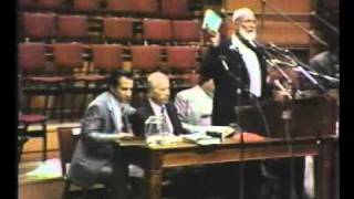 Ahmed Deedat VS Anis Shorrosh  Religious debate about quotIs Jesus Godquot part 14 Full Version [upl. by Gerty115]