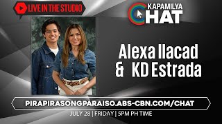 Alexa Ilacad and KD Estrada  Kapamilya Chat [upl. by Cela]