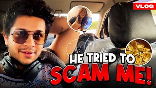 HE TRIED TO SCAM ME😲😲 DELHI VLOG 1 [upl. by Ahens]