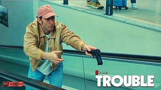 Escalator Scene  Trouble 2024  Movie Clip HD  Swedish Film [upl. by Dore]