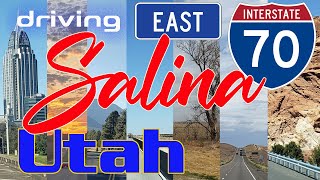 Driving at East Interstate 70 Salina Utah US [upl. by Gulick]