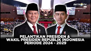 BREAKING NEWS DARI MPRDPR PELANTIKAN PRESIDEN amp WAPRES PERIODE 20242029 [upl. by Aneetsyrk855]