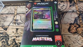 MTG Commander Masters  Enduring Enchantments Deck [upl. by Retsevel]